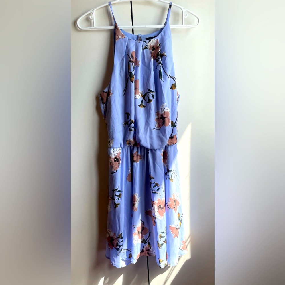 Eclipse Blue Floral Dress